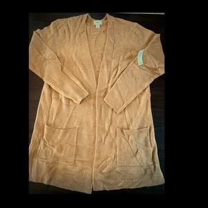 Old Navy BNWT Mustard Yellow Cardigan Medium